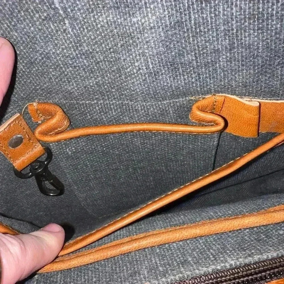 Vintage-Inspired Handmade Leather Saddle Bag Purse Tan Crossbody Satchel - Picture 16 of 16